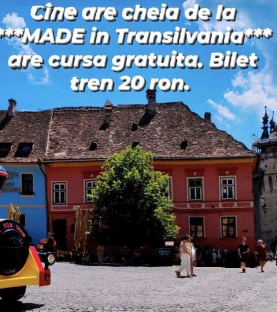 Made In Transilvania Sighisoara Bagian luar foto